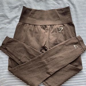 Gymshark Women's Brown Leggings